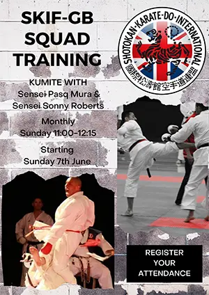 SKIF-GB Kumite Karate Squad Training