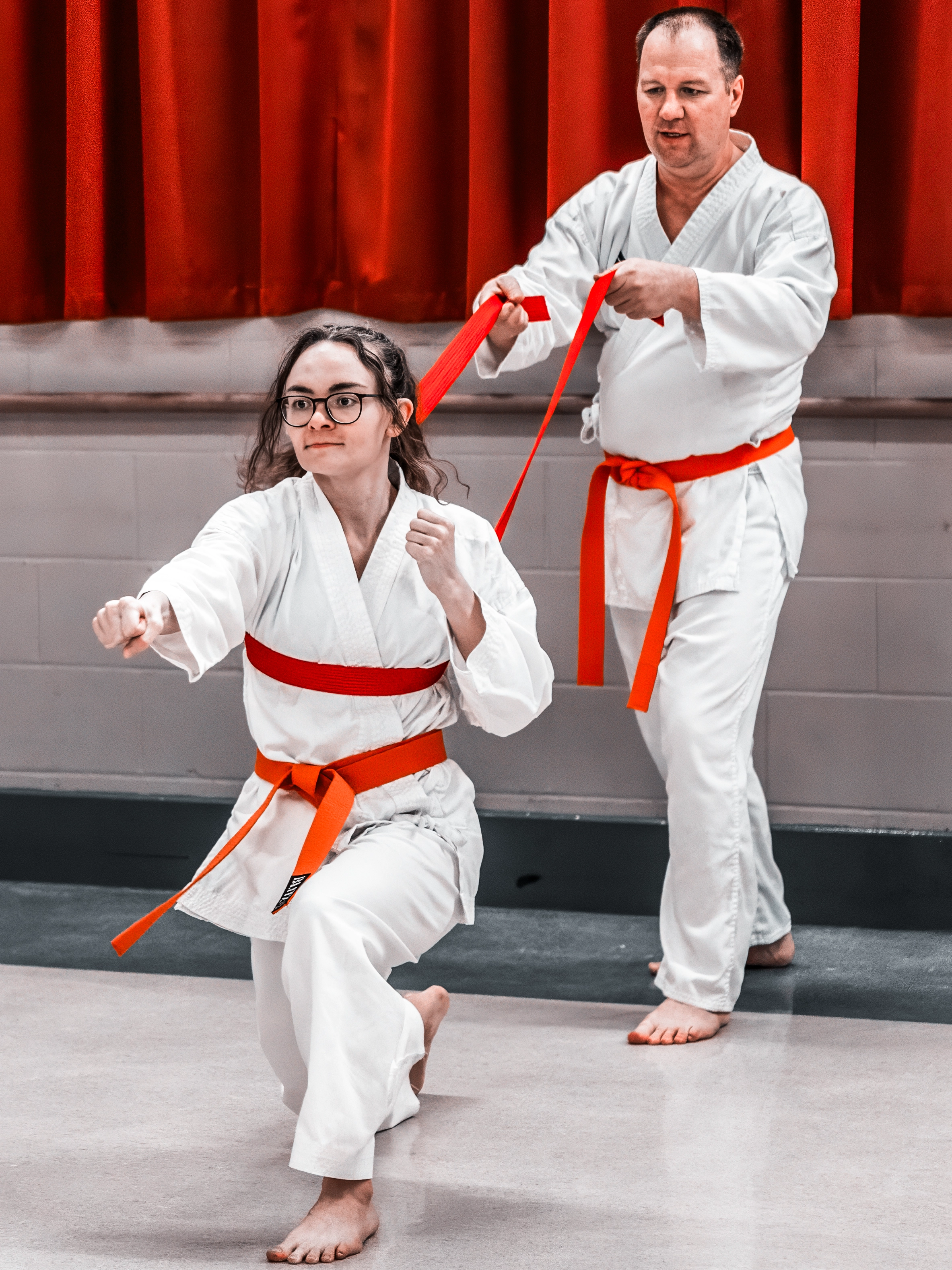 Kyoto - Karate Squad - Belt exercise