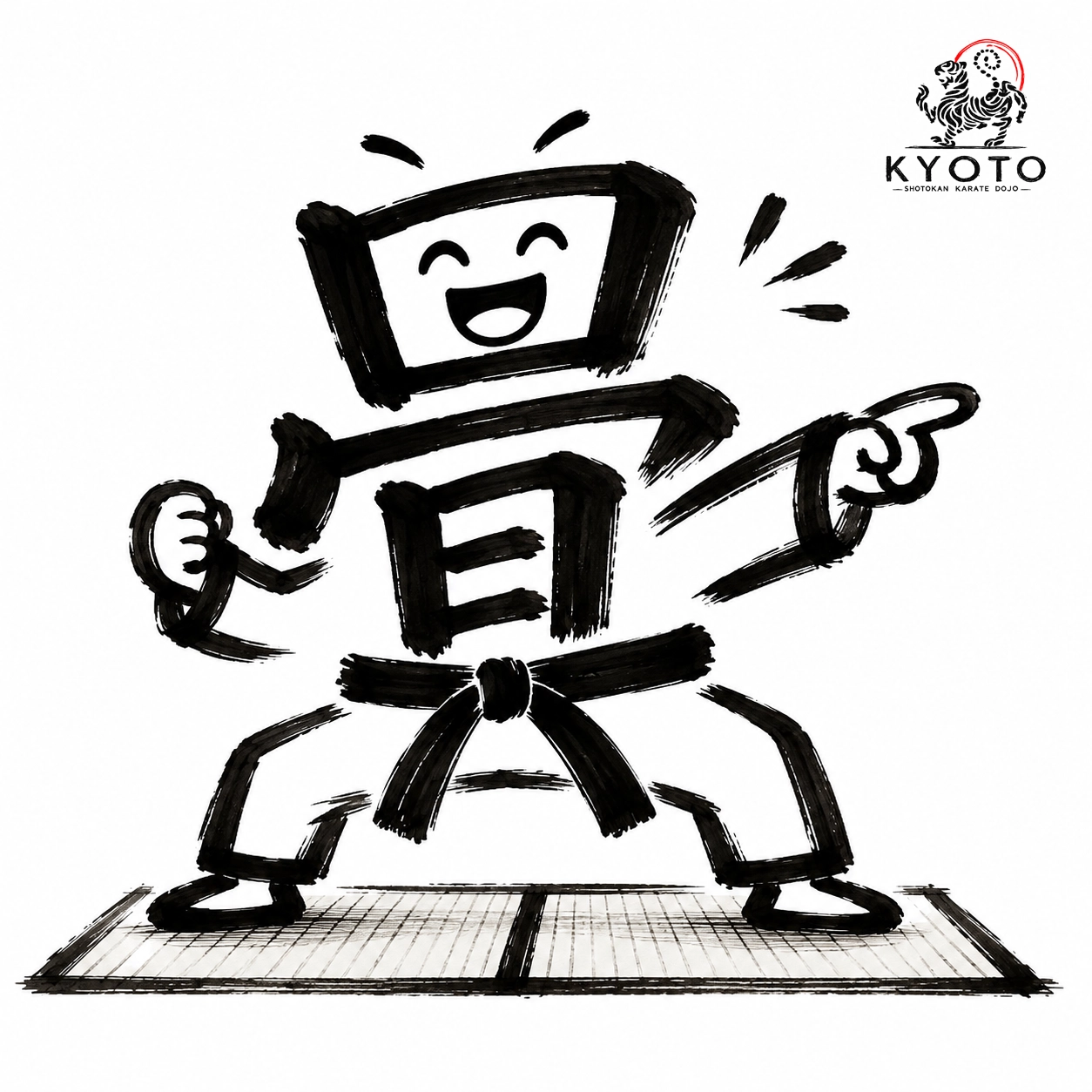Kyoto Karate Bristol - Tatami Kanji