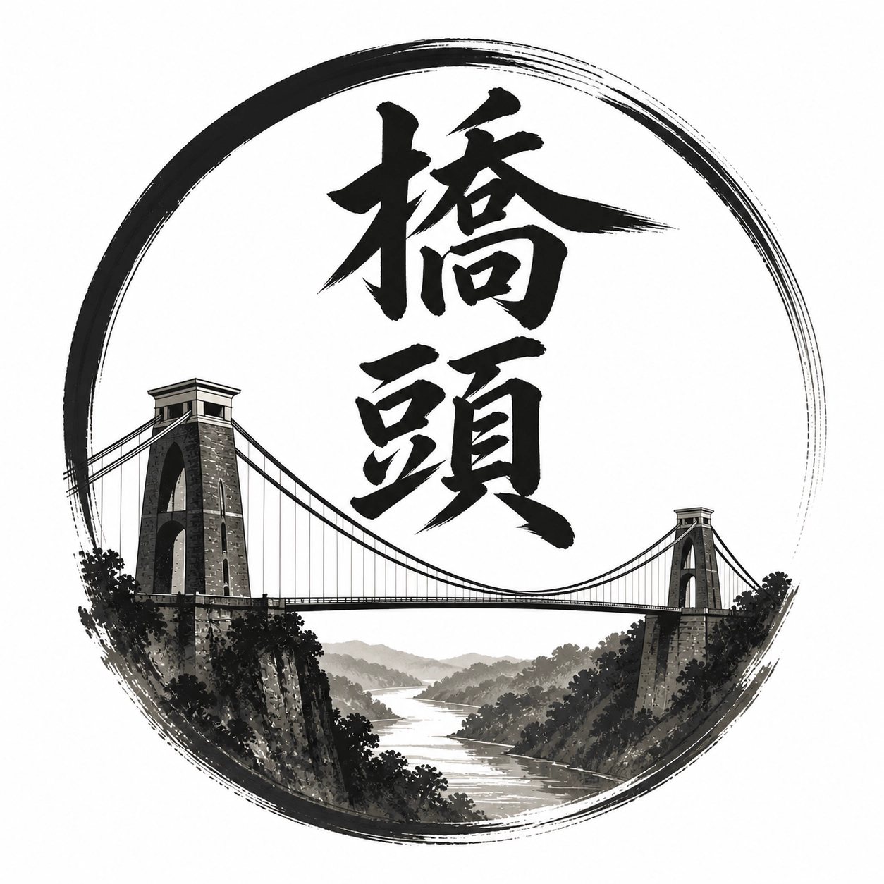 Kyoto Karate Dojo - Kanji - Clifton Suspension Bridge in Bristol