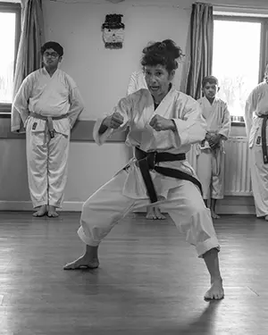 Kata Chinte - Nadaka Ippon Ken double strike