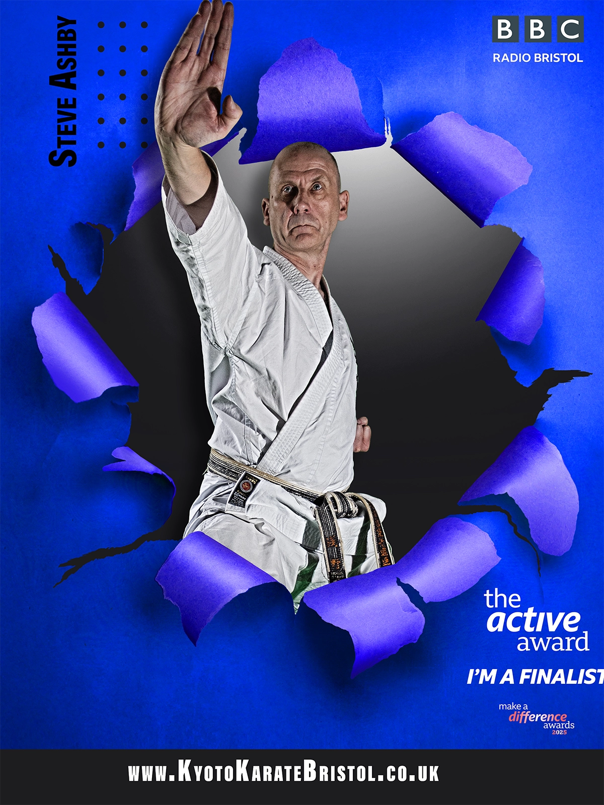 Steve - BBC Radio Bristol Make a Difference Award