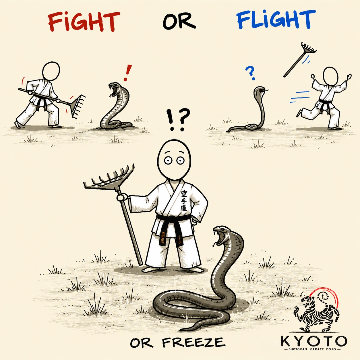 Kyoto Karate Dojo - Fight Flight or Freeze.webp