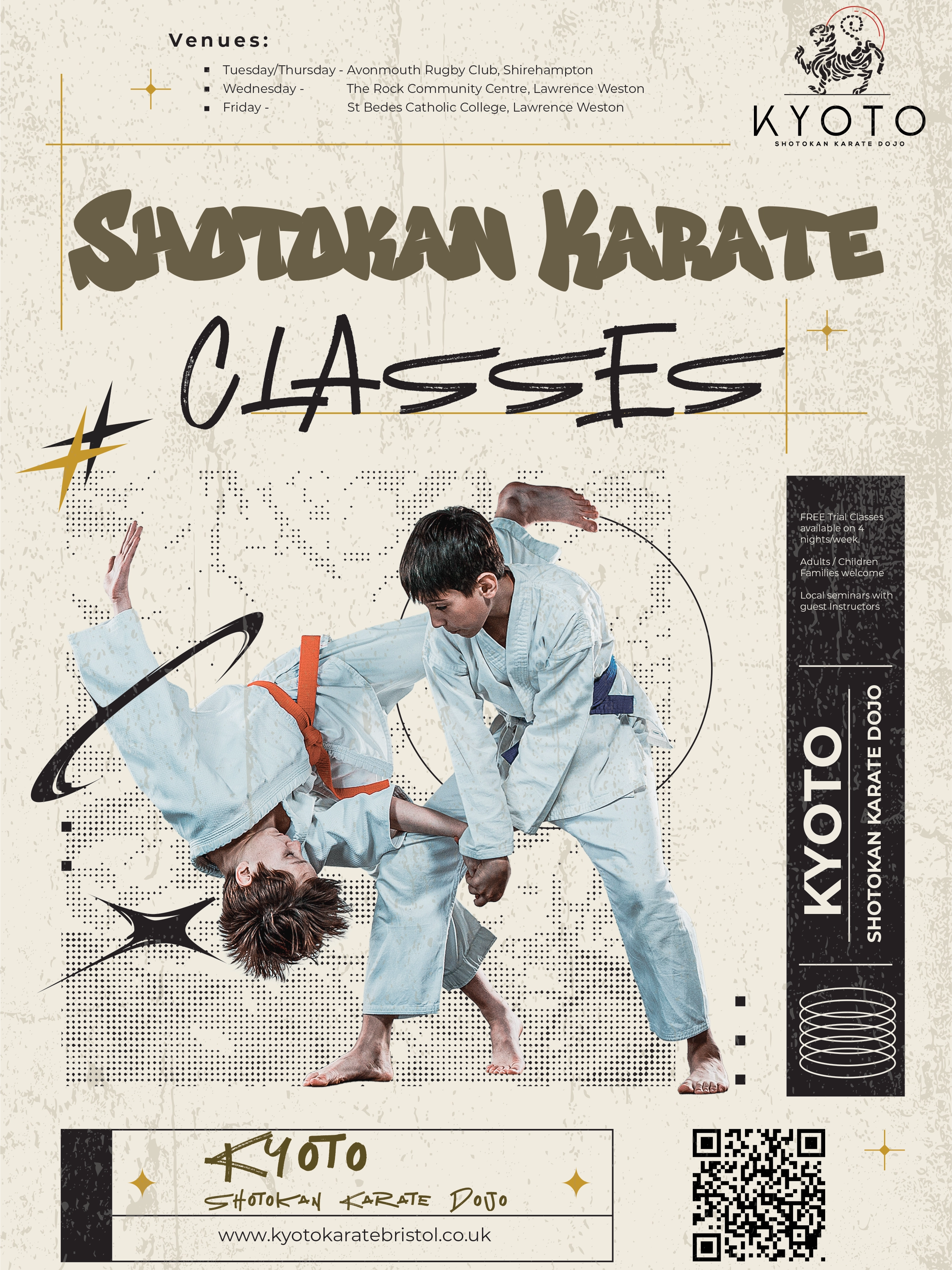 Kids Karate Classes in Bristol