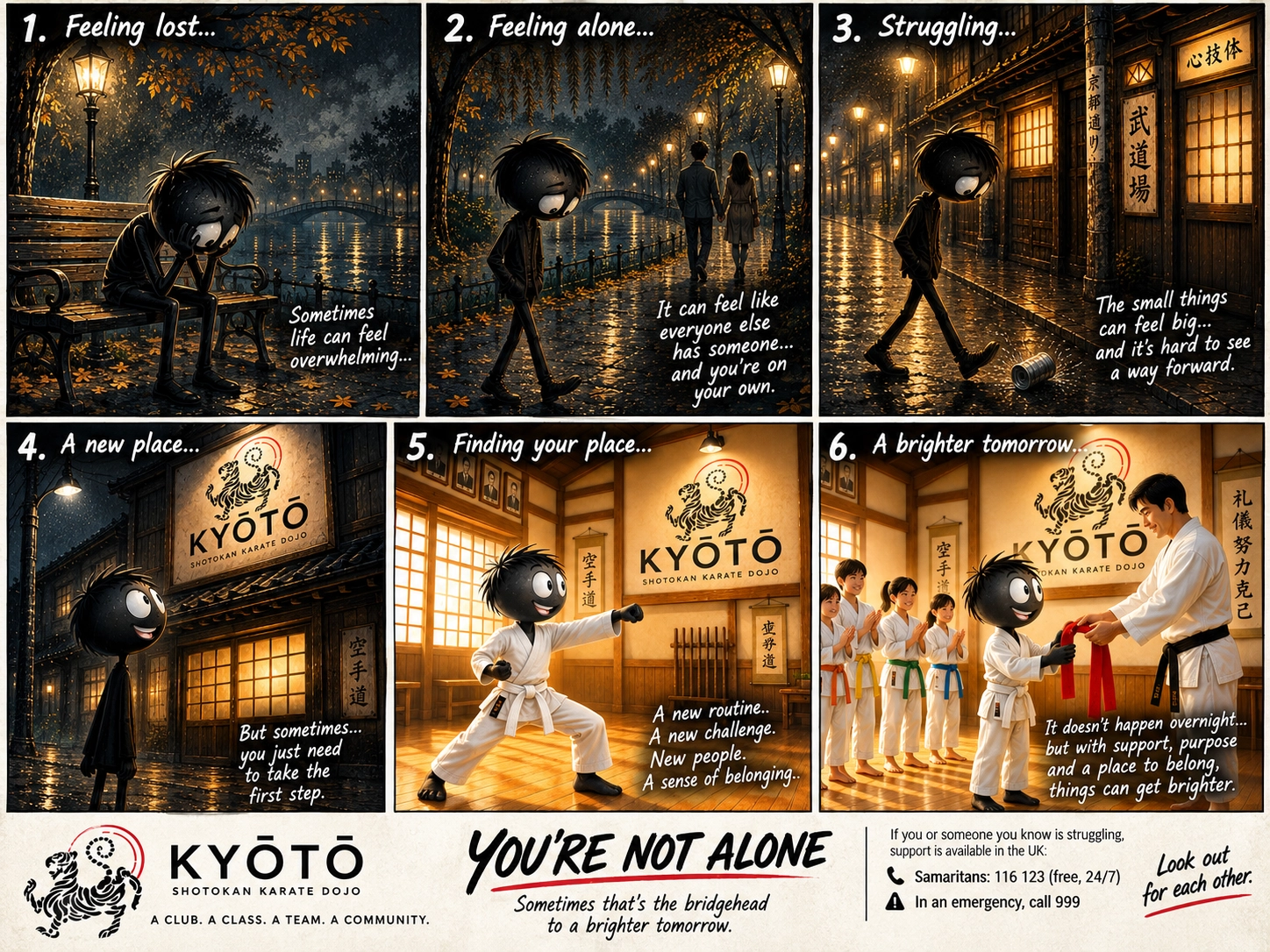 Kyoto Karate Bristol - You're not alone A club. A class. A team. A community.