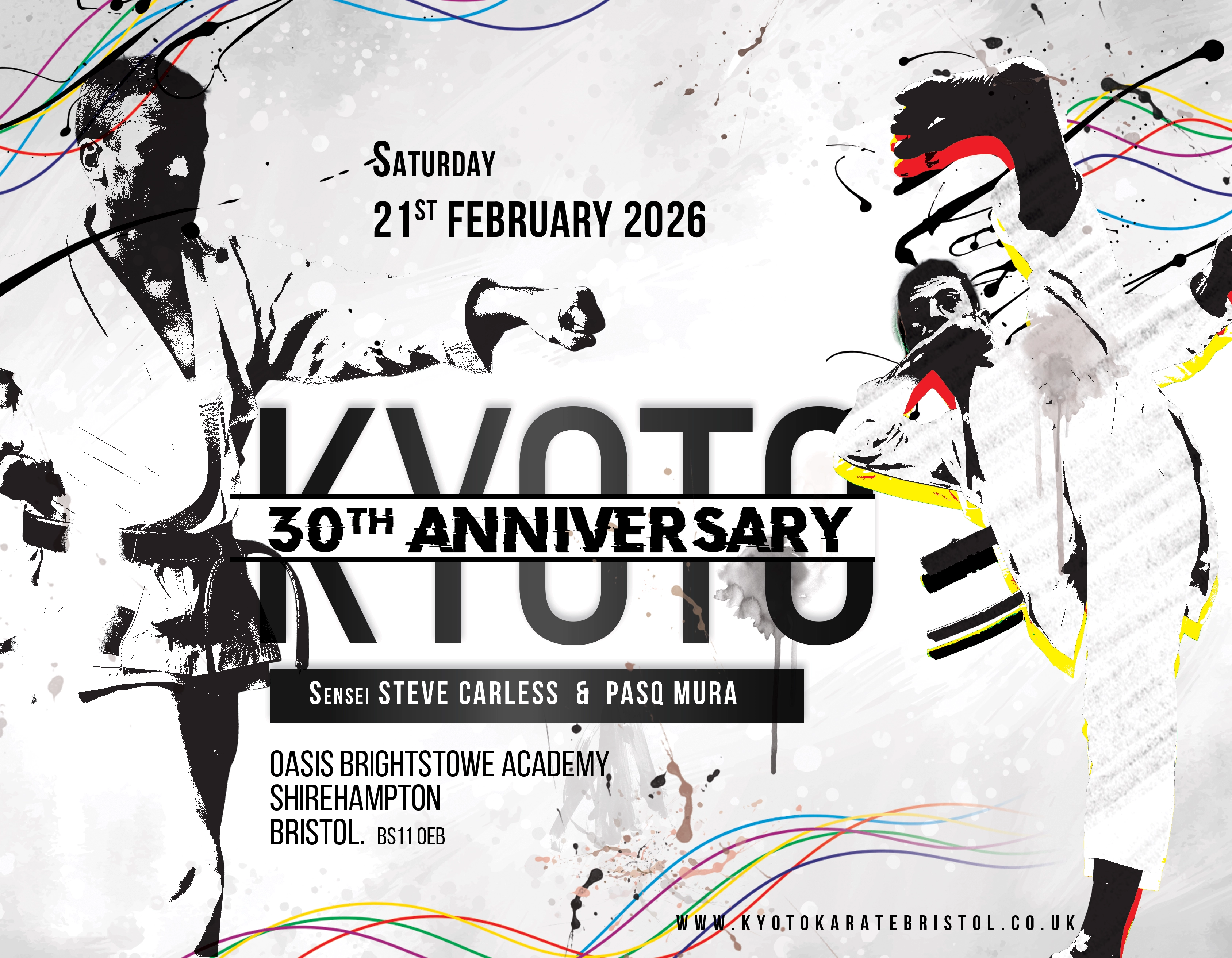 Kyoto Shotokan Karate Dojo in Bristol - 30th Anniversary Course Karate seminar in Bristol