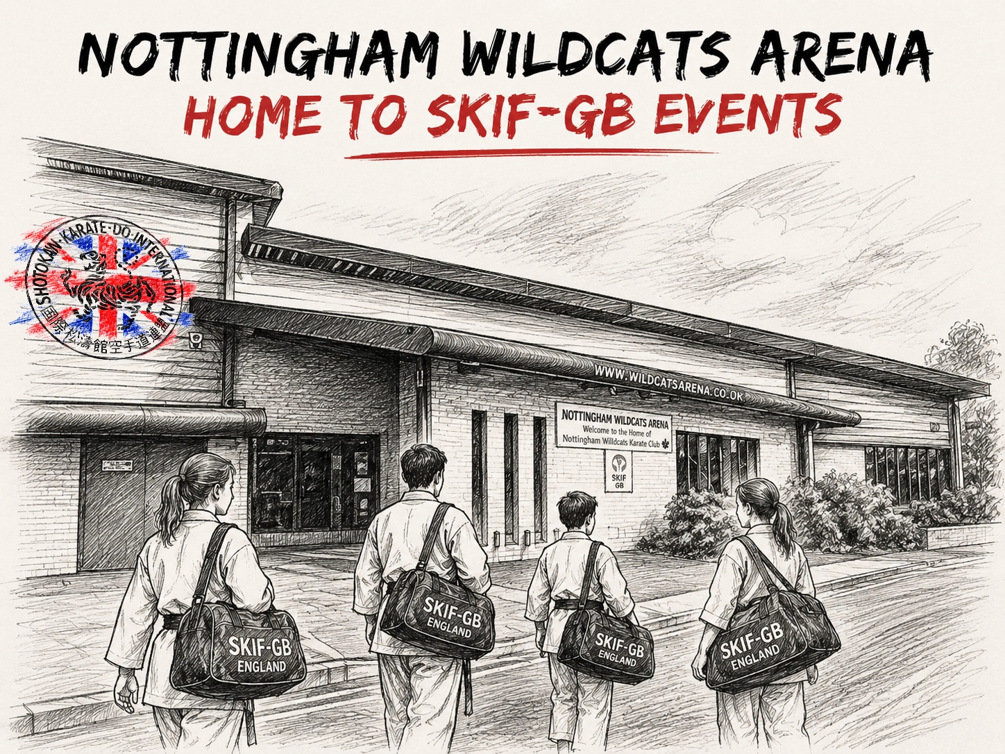 Nottingham Wildcats Arena - Home to SKIF-GB Events