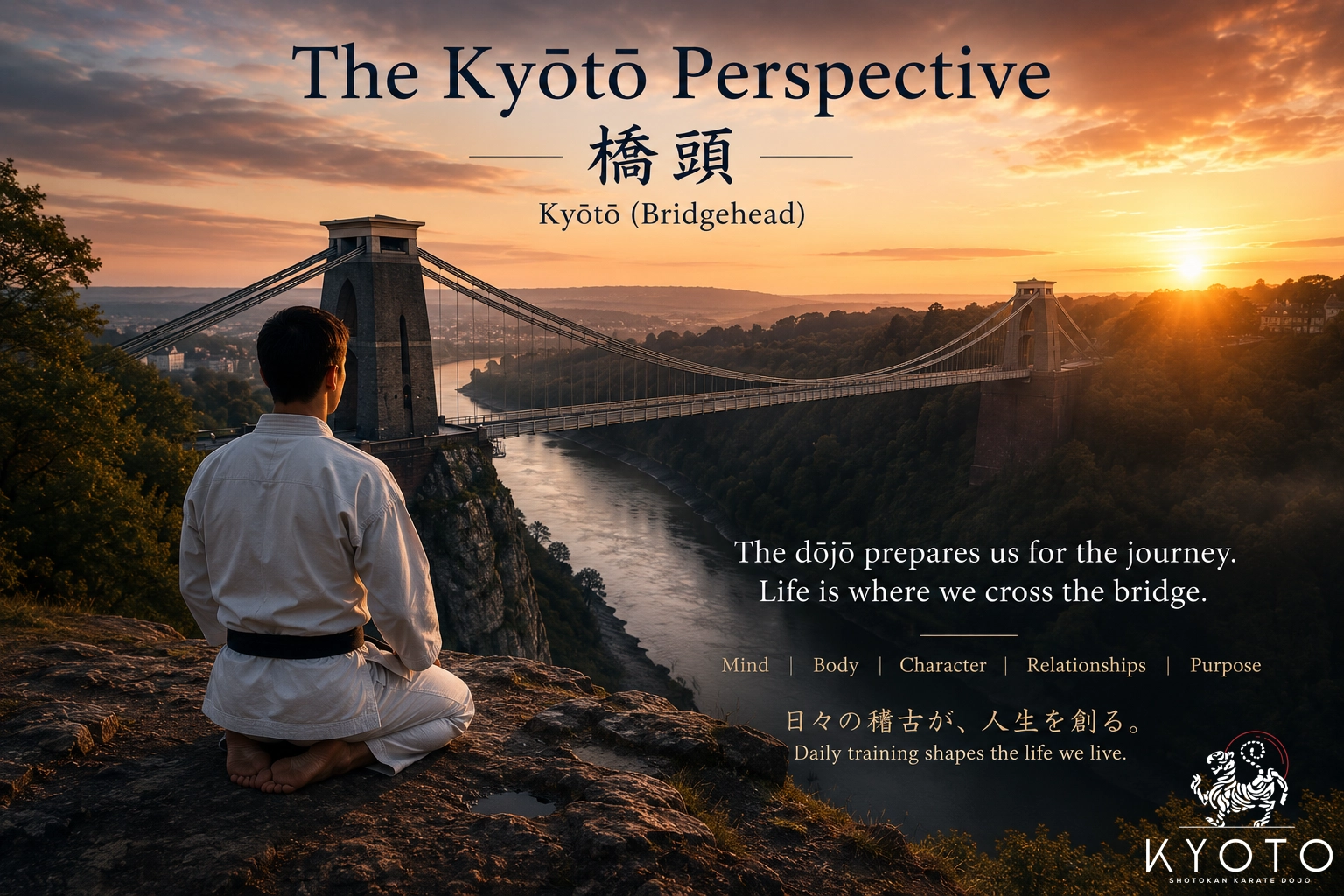 Kyoto Karate - The dojo prepares us for the journey