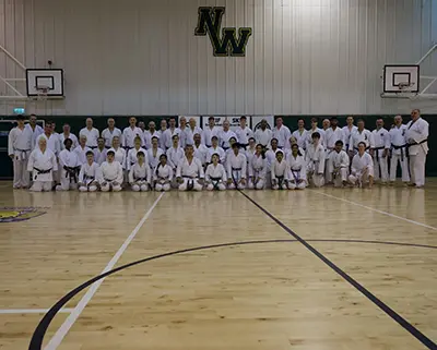 Aragane Karate Seminar - group photo