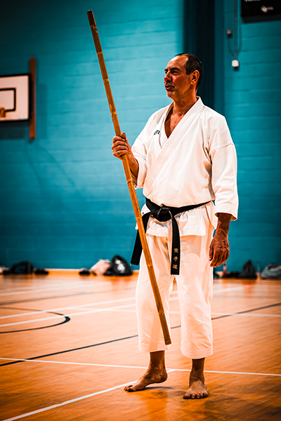 Brian Salmon at Bristol Karate seminar