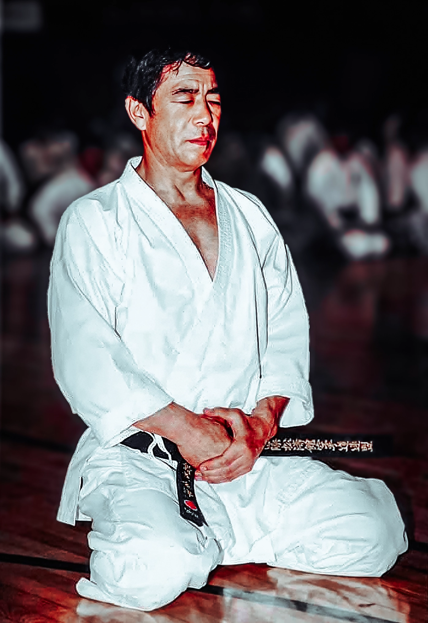 Kyoto Karate in Bristol - Kanazawa in Seiza