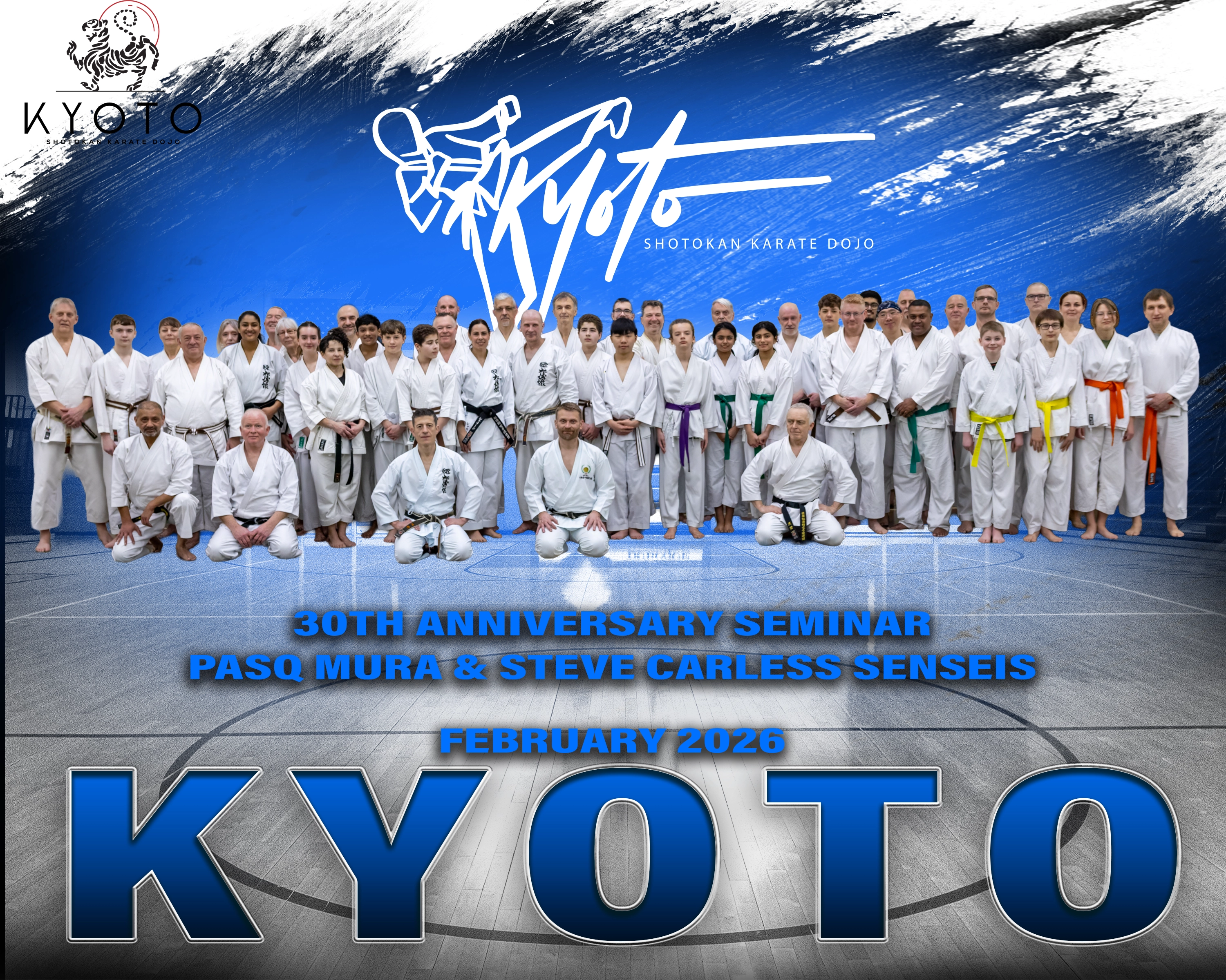 Kyoto - 30th Anniversary Karate Seminar - February 2026
