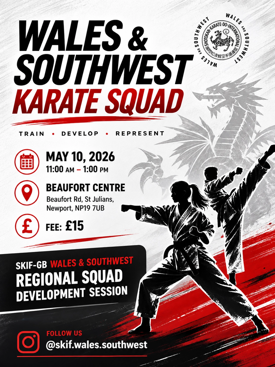 Wales & Southwest Karate Squad - May 2026