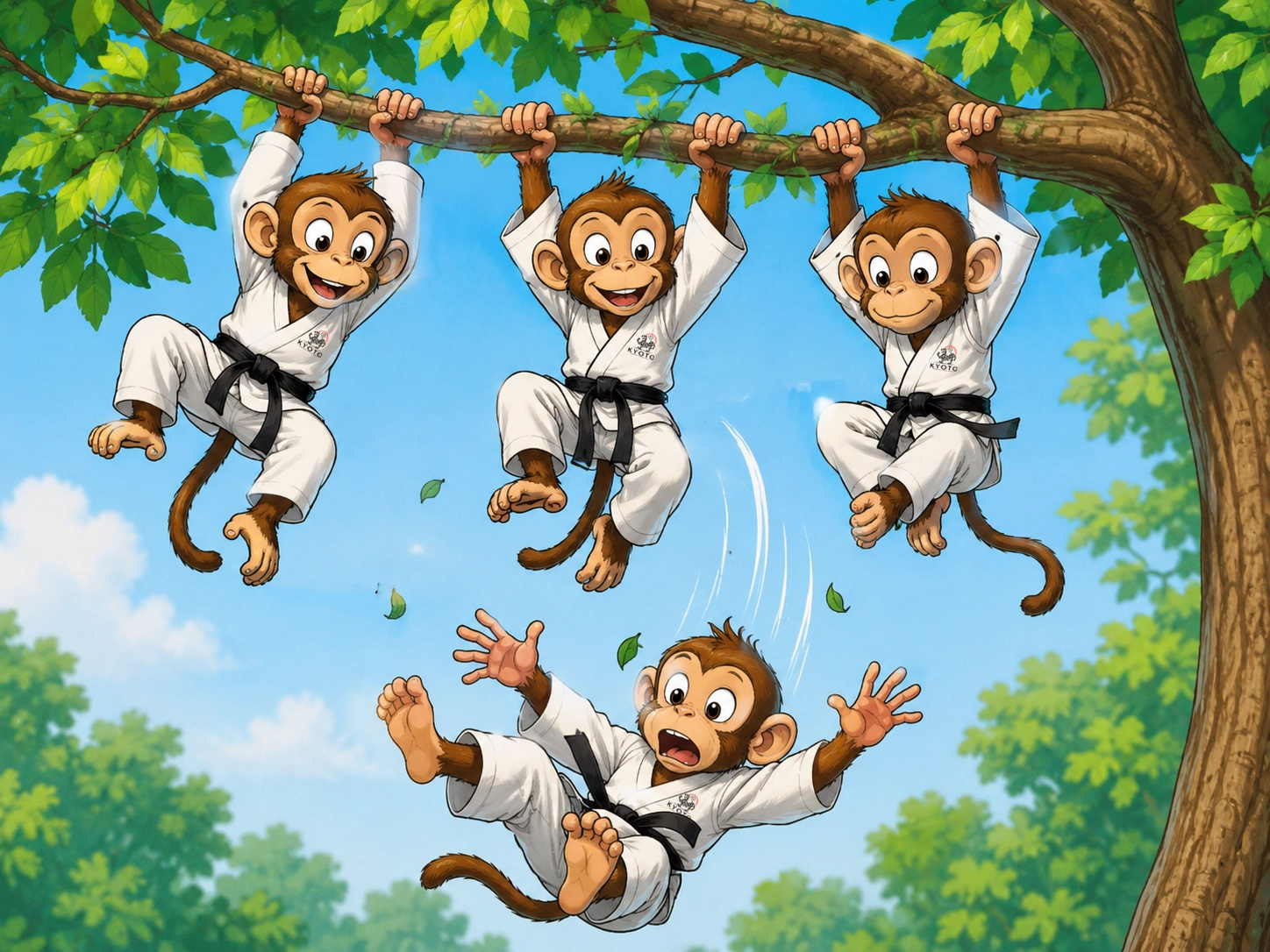 Kyoto Karate Bristol - Saru mo ki kara ochiru Kyoto Karate Bristol - Even Monkeys Fall from Trees