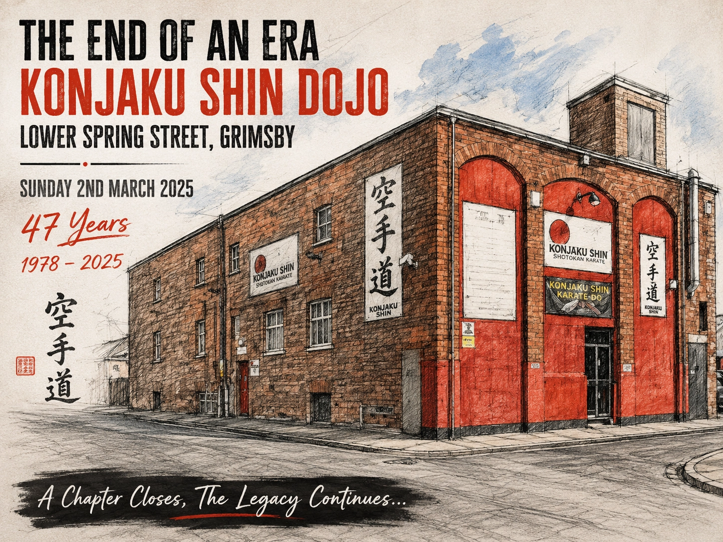 Visit from Bristol to train at Konjaku Shin as it closes its doors