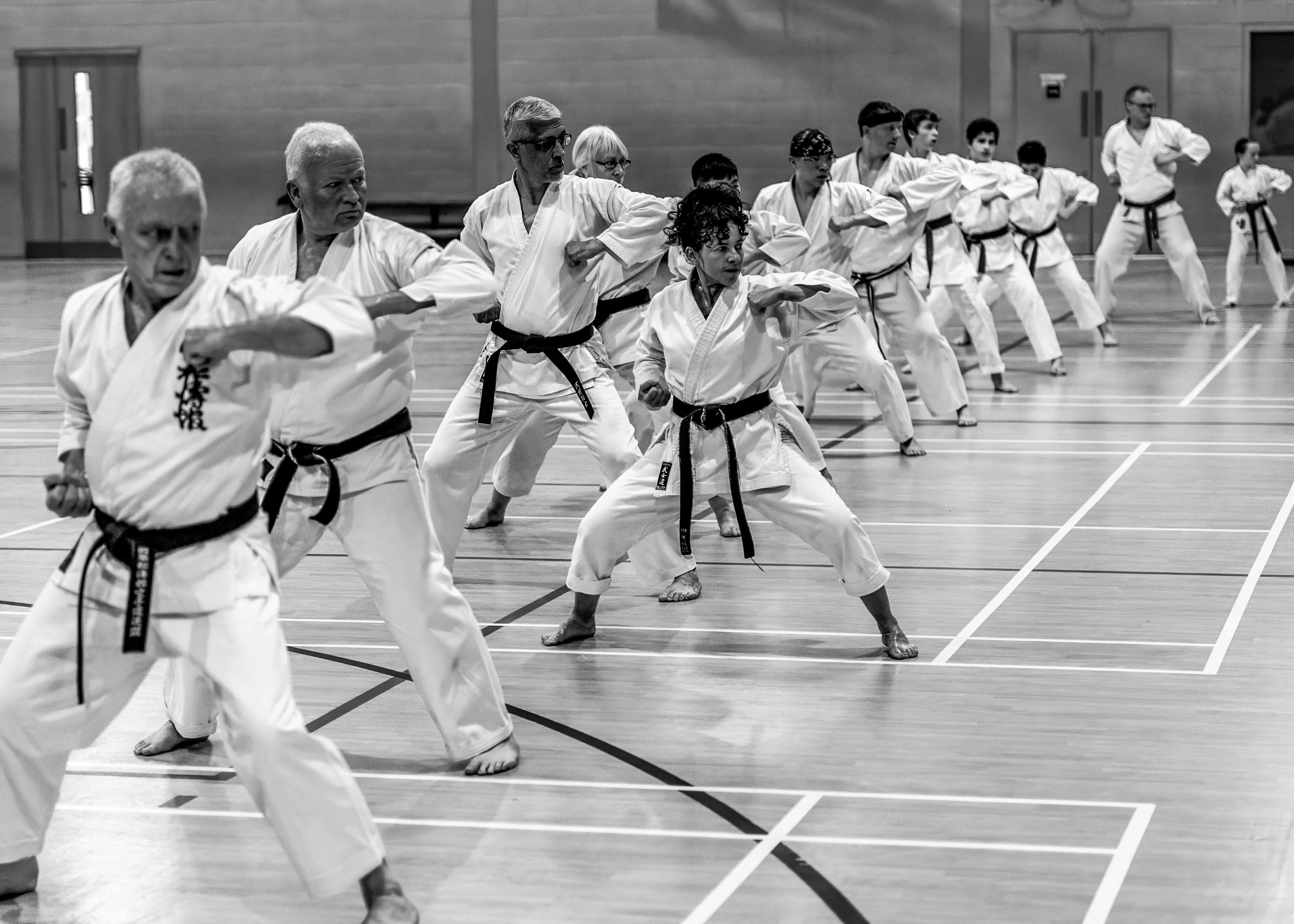 Kyoto Karate Seminar in Bristol - Paul Mead 2025 - Yoko Empi