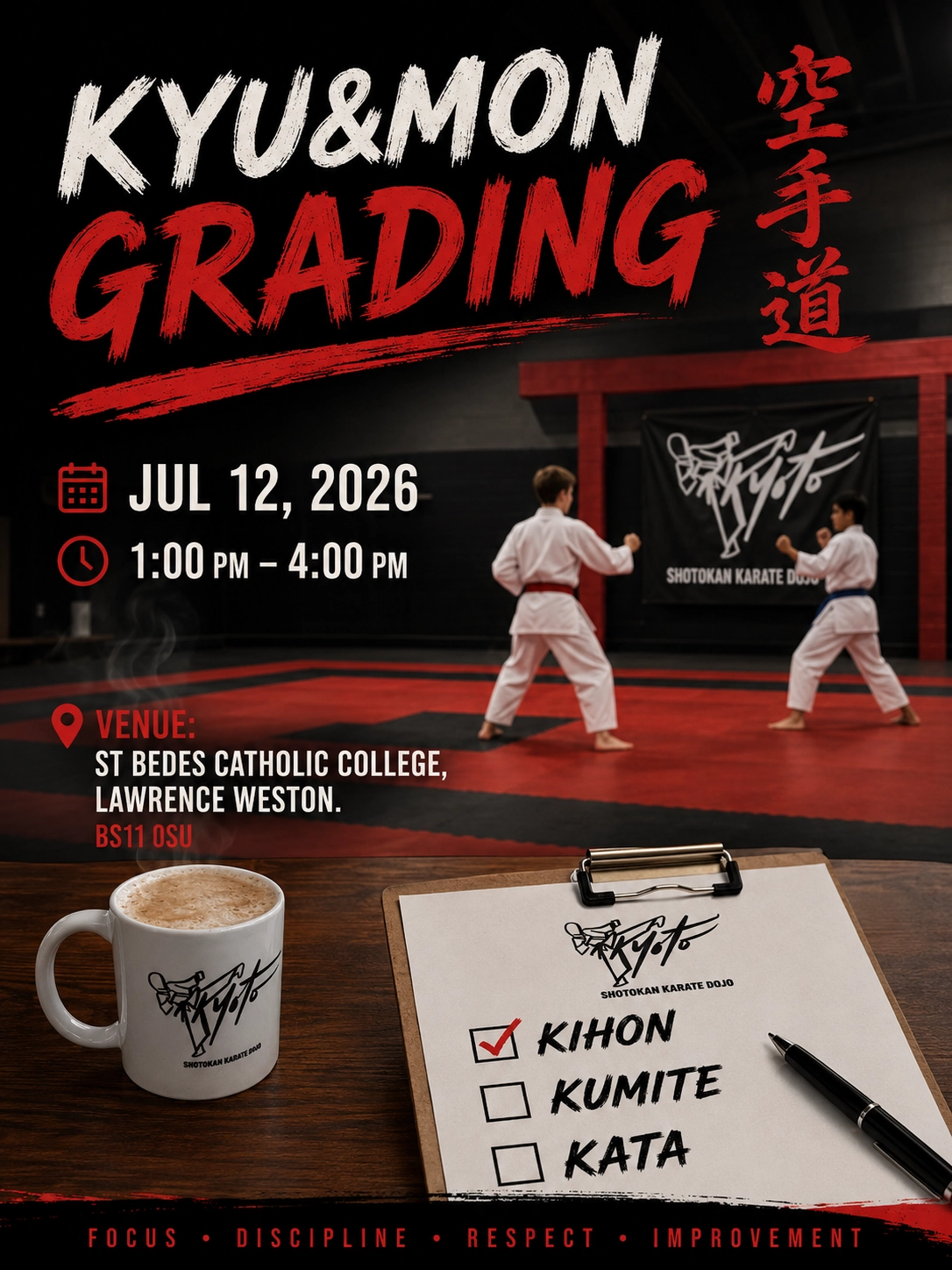 Kyoto - Karate Grading - July 2026