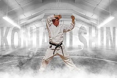 Andy Smith Sensei - Haiwen Uke block in Karate