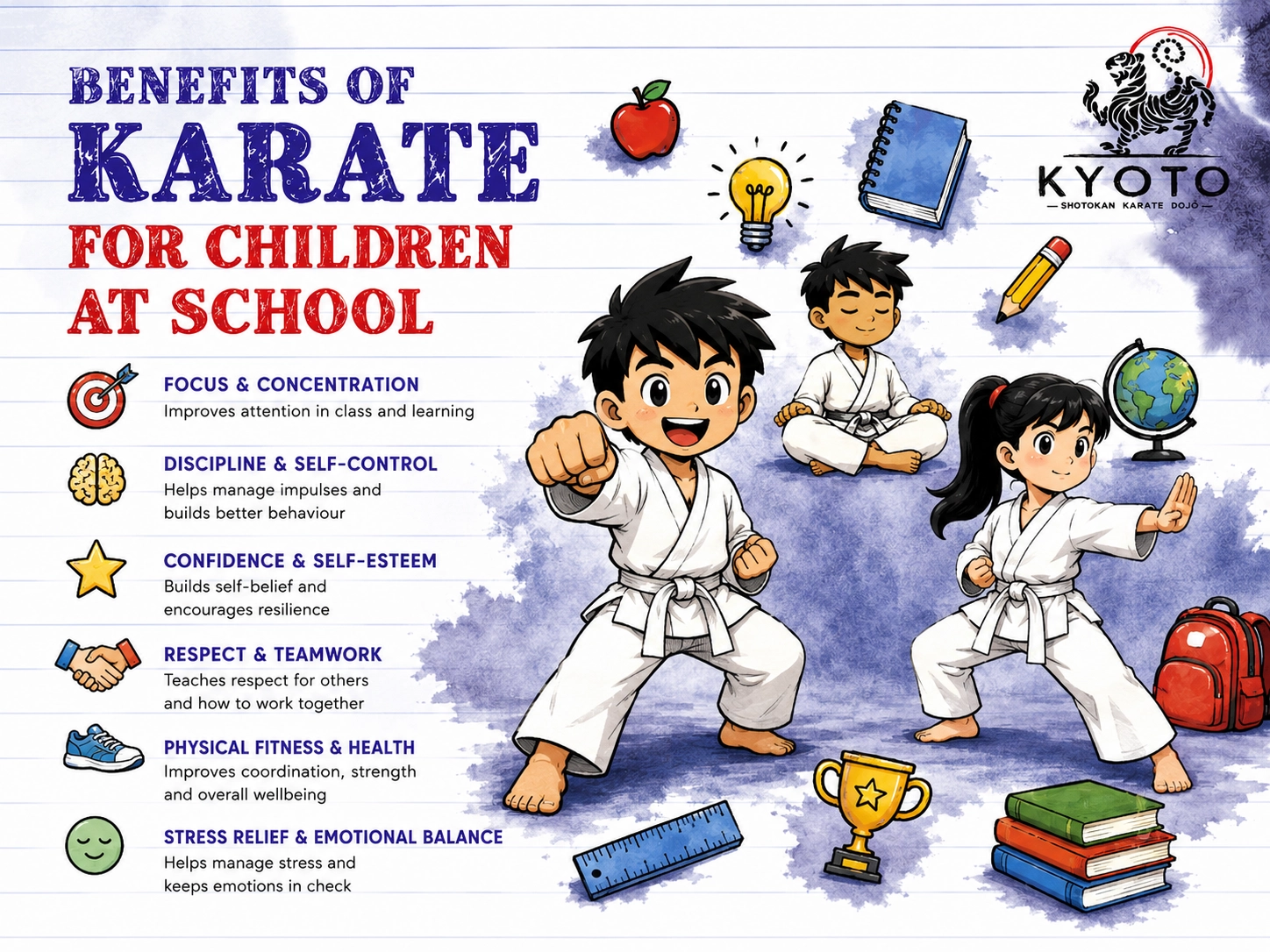 Kyoto Karate in Bristol - Back to School Karate Classes Karate classes and Benefits for School