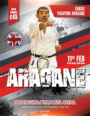 Aragane Sensei - New Year Karate Course