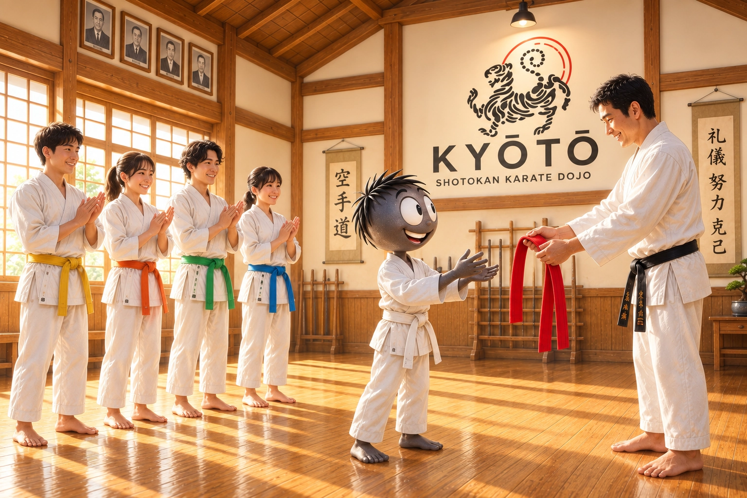 Kyoto Karate Bristol - A community feeling A club. A class. A team. A community.